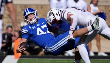 BYU drops big as Utah stays put in latest College Football Playoff rankings