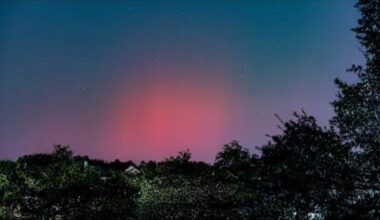 Aurora visible in parts of San Antonio area, Texas