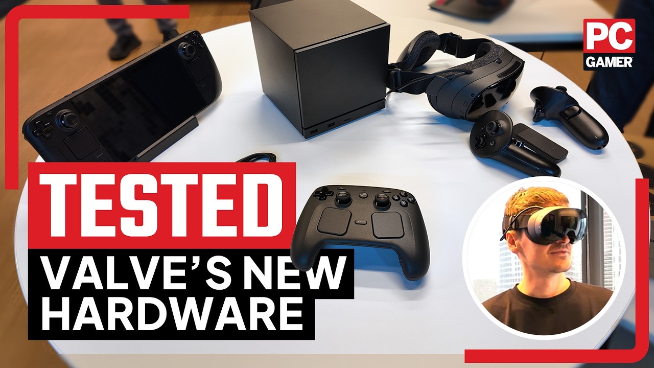 We tested Valve's NEW hardware: Steam Frame, Steam Machine and Steam Controller | Critical Rig - YouTube