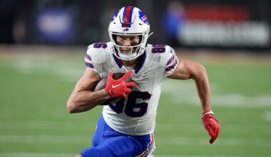 Bills TE Dalton Kincaid (hamstring) ruled out vs. Buccaneers