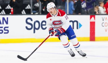 Canadiens' Newhook (ankle), Guhle (adductor) out for few months