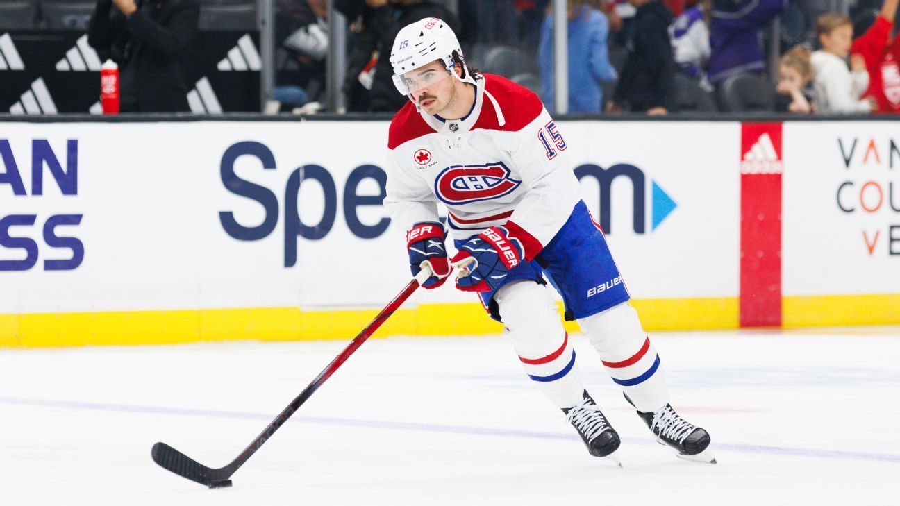 Canadiens' Newhook (ankle), Guhle (adductor) out for few months