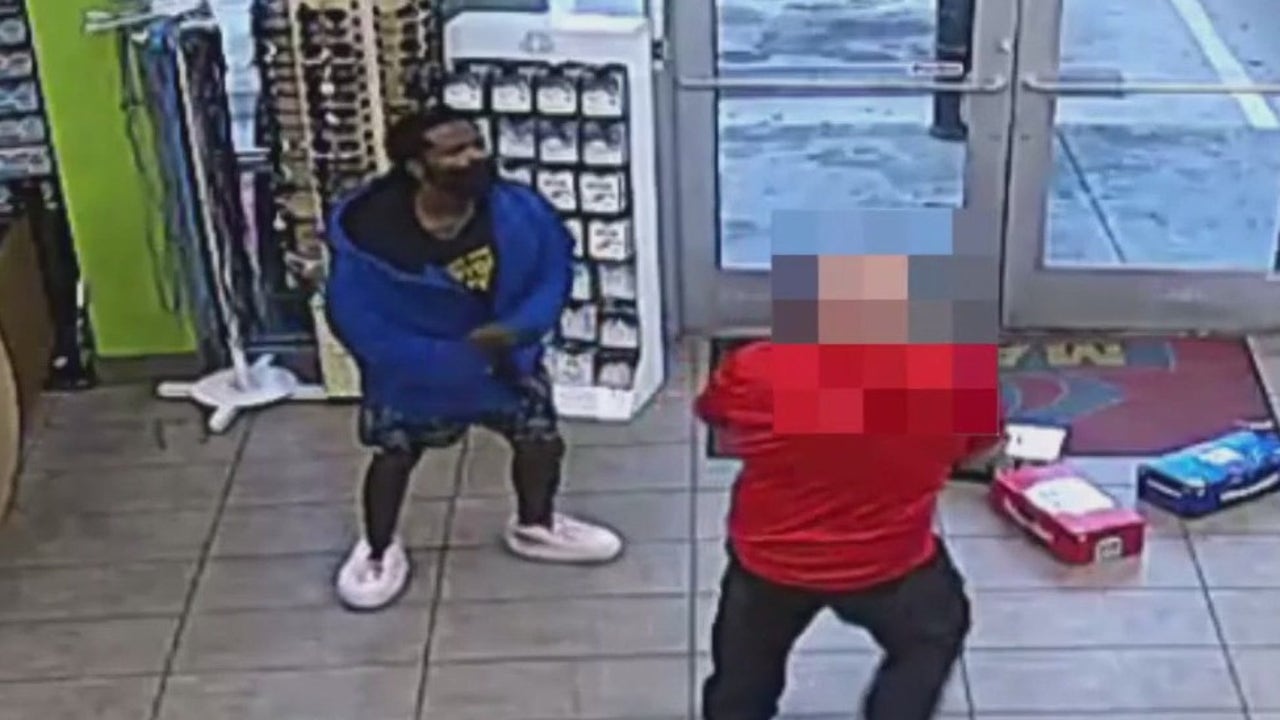 Caught on camera: Houston store clerk attacked during robbery attempt