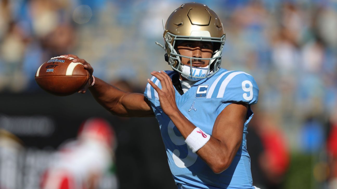 Sources: UCLA QB Iamaleava (concussion) out vs. Ohio State