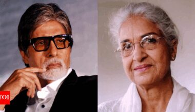 Amitabh Bachchan mourns Kamini Kaushal's demise, recalls their family bond from pre-partition Punjab: ‘A legendary artist’ |