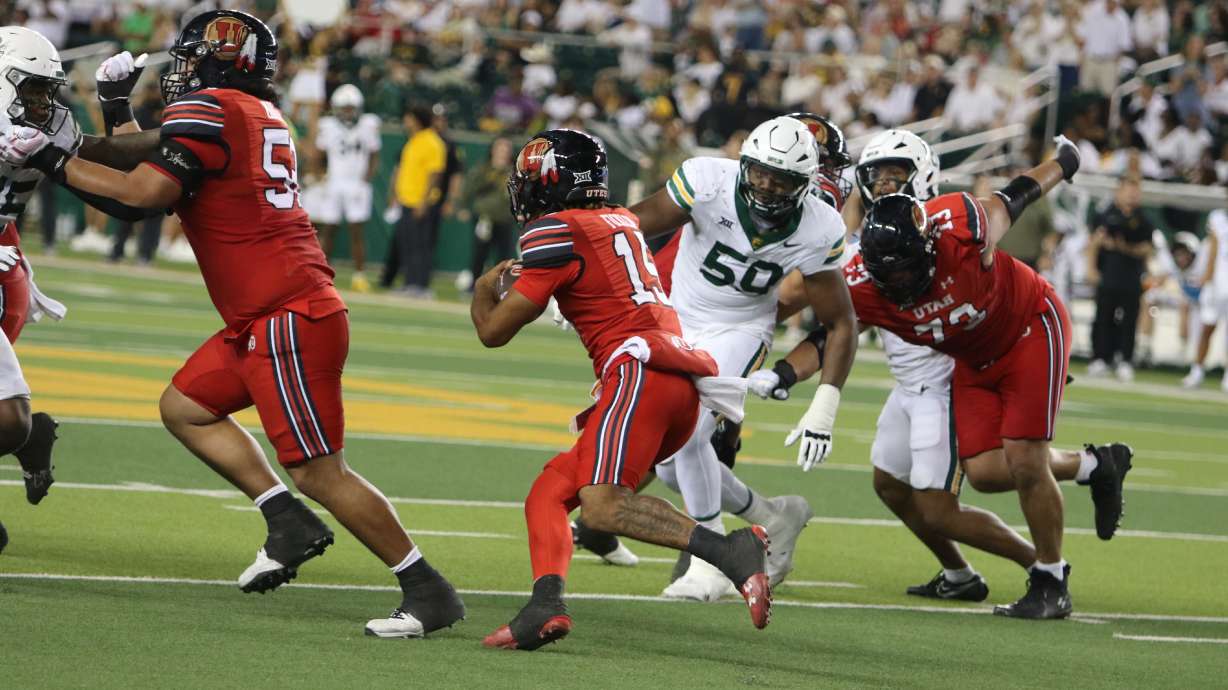 'The biggest catalyst': Ficklin tops 160 rushing yards, 2 TDs as No. 13 Utah thumps Baylor