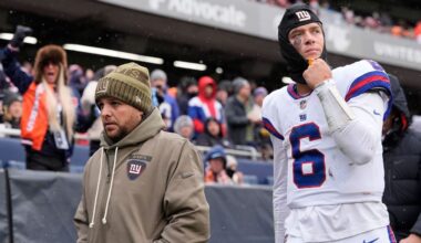 Giants rookie QB Jaxson Dart urged to modify running approach