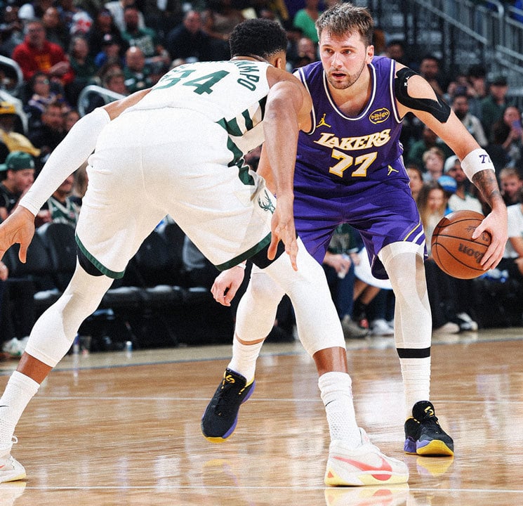 Giannis Antetokounmpo, Luka Dončić