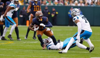 Fantasy football Week 11 inactives: Status for Matthew Golden, Davante Adams and others