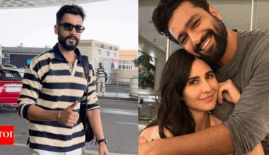 ‘Chachu’ Sunny Kaushal says 'mithai jaldi aayegi' to paps, as they congratulate him on Vicky Kaushal and Katrina Kaif’s baby boy - WATCH VIDEO |