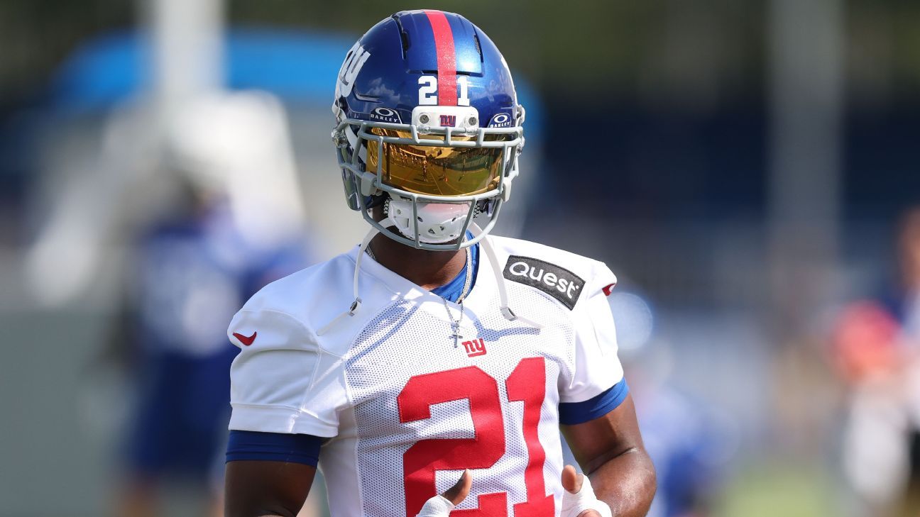 Giants CB Paulson Adebo (knee) scratched just before kickoff