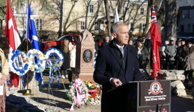 Prime minister says Louis Riel's legacy 'helps to unite' Canada at event marking Métis leader's execution