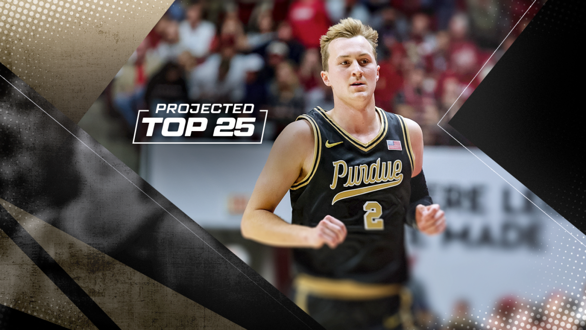 Tomorrow's Top 25 Today projects college basketball rankings: Purdue back to No. 1?