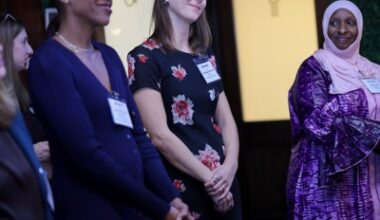 Elle Bisgaard-Church, Hope Knight, Cathleen McCadden Benjamin honored as women thought leaders in government