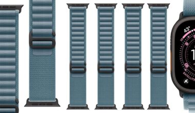 Apple's 2025 Light Blue Alpine Loop with black finish hits Amazon all-time low pricing at nearly 15% off