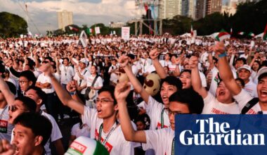 ‘There is so much corruption’: hundreds of thousands protest in Manila over missing flood funds | Philippines