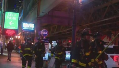 Woman set on fire by assailant on CTA train in Chicago's Loop, witnesses say