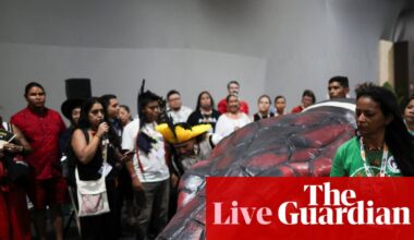 ‘Our future is being burnt down’: youth activists call for fossil phaseout at Cop30 – as it happened | Climate crisis