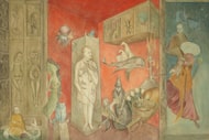 "Transference," a 1963 painting by Leonora Carrington, is among more than 100 works featured...