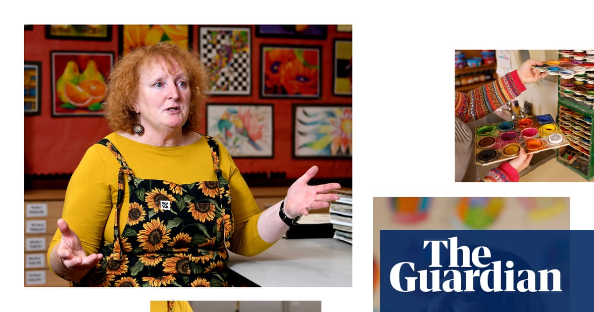 ‘AI is scary territory’: art teachers – one 64, one 29 – on cuts, creativity and life in a career that’s under threat | All ages