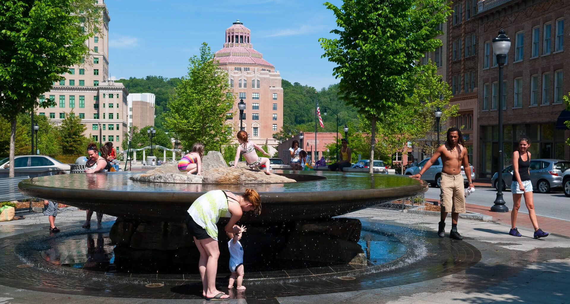 Asheville North Carolina downtown