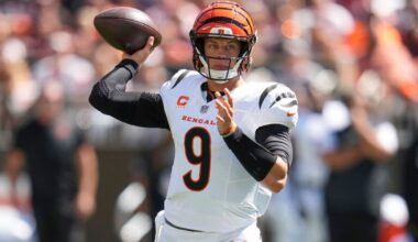 Sources: Bengals QB Joe Burrow won't be activated for Patriots