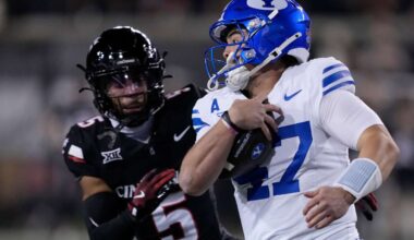 No. 11 BYU runs past Cincinnati to inch closer to Big 12 title game