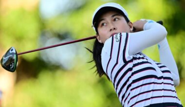 Thitikul sinks 9 birdies, leads Korda by 6 shots in LPGA finale