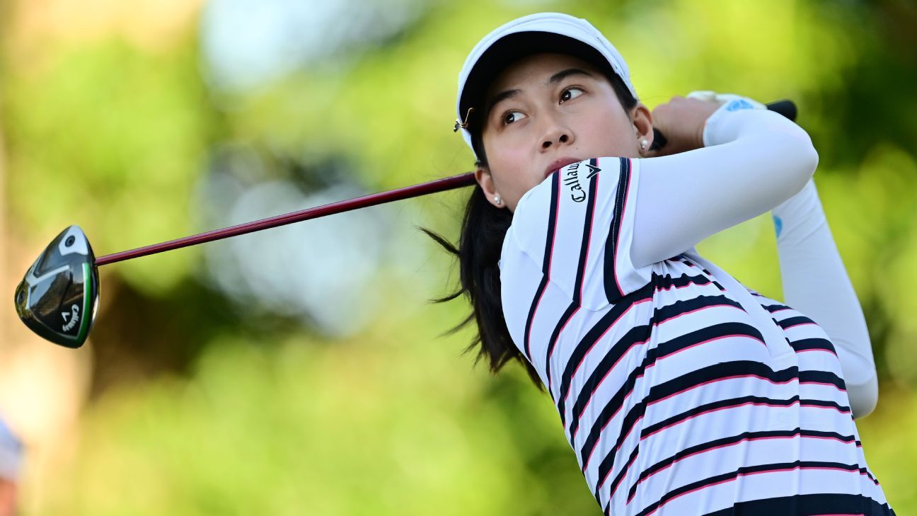 Thitikul sinks 9 birdies, leads Korda by 6 shots in LPGA finale