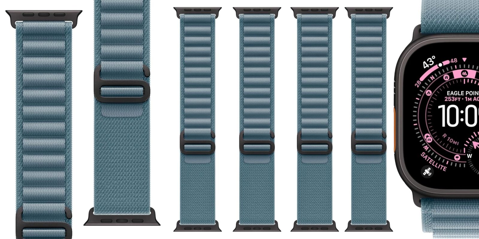 A close up of a watch strap