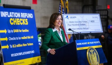 NYS Inflation Refund Checks: Most already sent to New Yorkers but some still 'in the mail,' state says