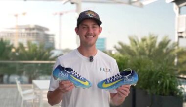 Jaguars kicker Cam Little honors cousin with meaningful ‘My Cause My Cleats’ design