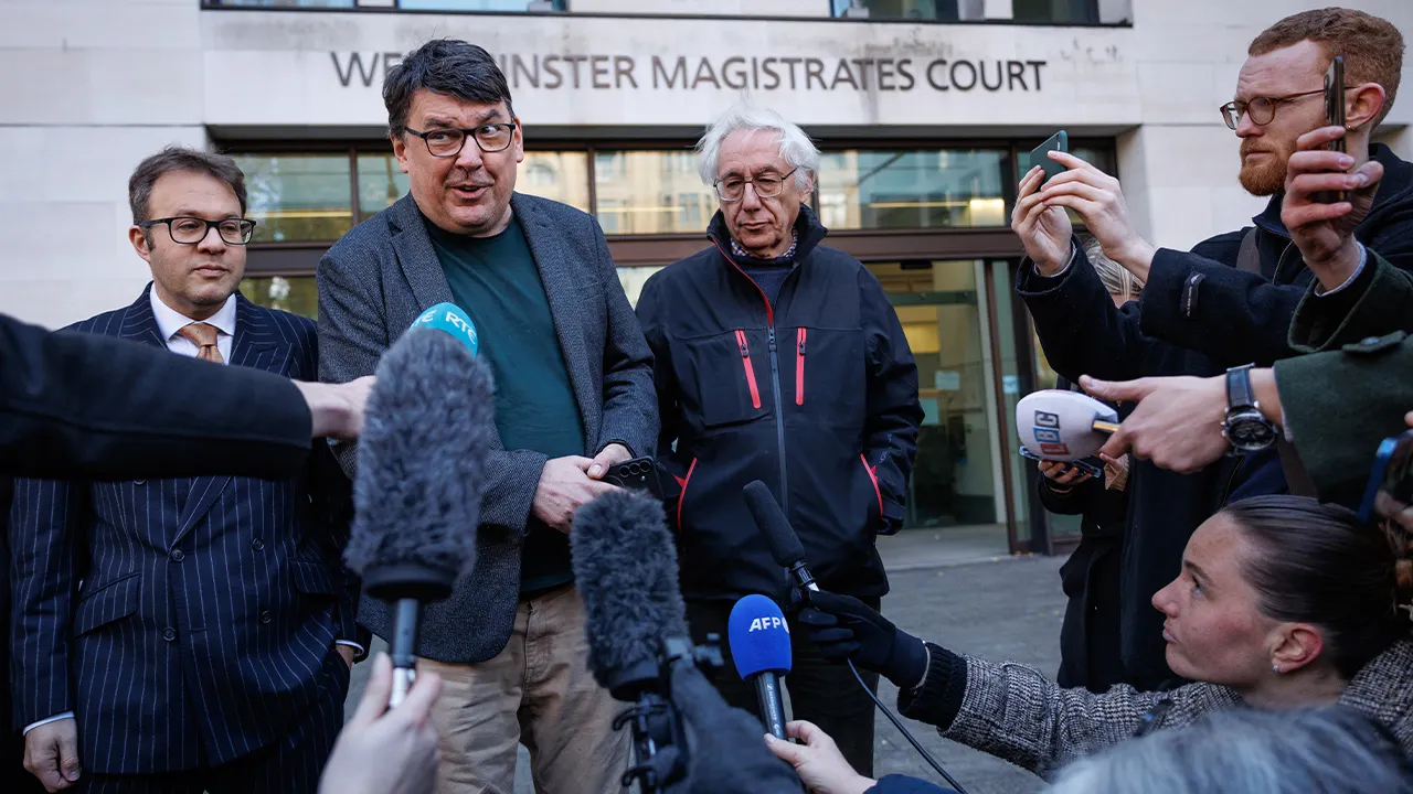 'Father Ted' creator Graham Linehan found guilty of damaging activist's phone