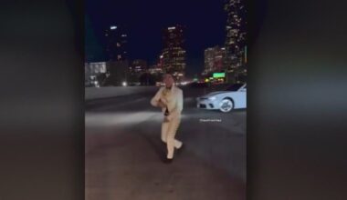 Man charged with stopping traffic on LA freeway to film music video