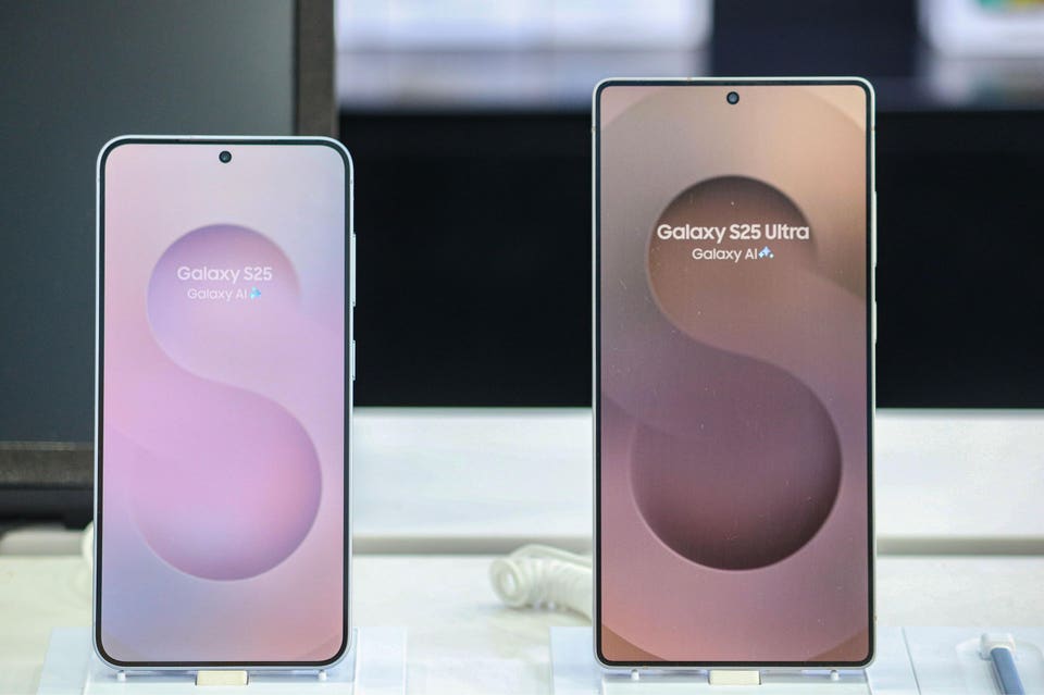 Samsung Galaxy S25 And Galaxy S25 Ultra Mobile Phones