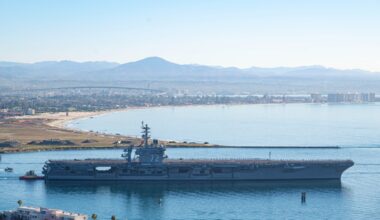 Carrier USS Abraham Lincoln deploys from San Diego with little fanfare