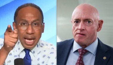 Stephen A. Smith Unleashes On Sen. Mark Kelly Over Democrats' ‘Illegal Orders’ Video