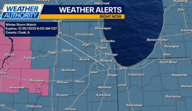 Chicago weather: Up to 10 inches of snow possible as weekend storm approaches