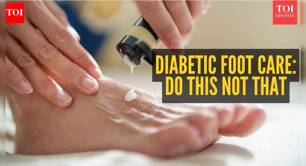 Diabetic foot care: Moisturise here, not there and other tips every blood sugar patient should know