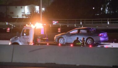 1 hurt in Fort Worth freeway shooting and crash