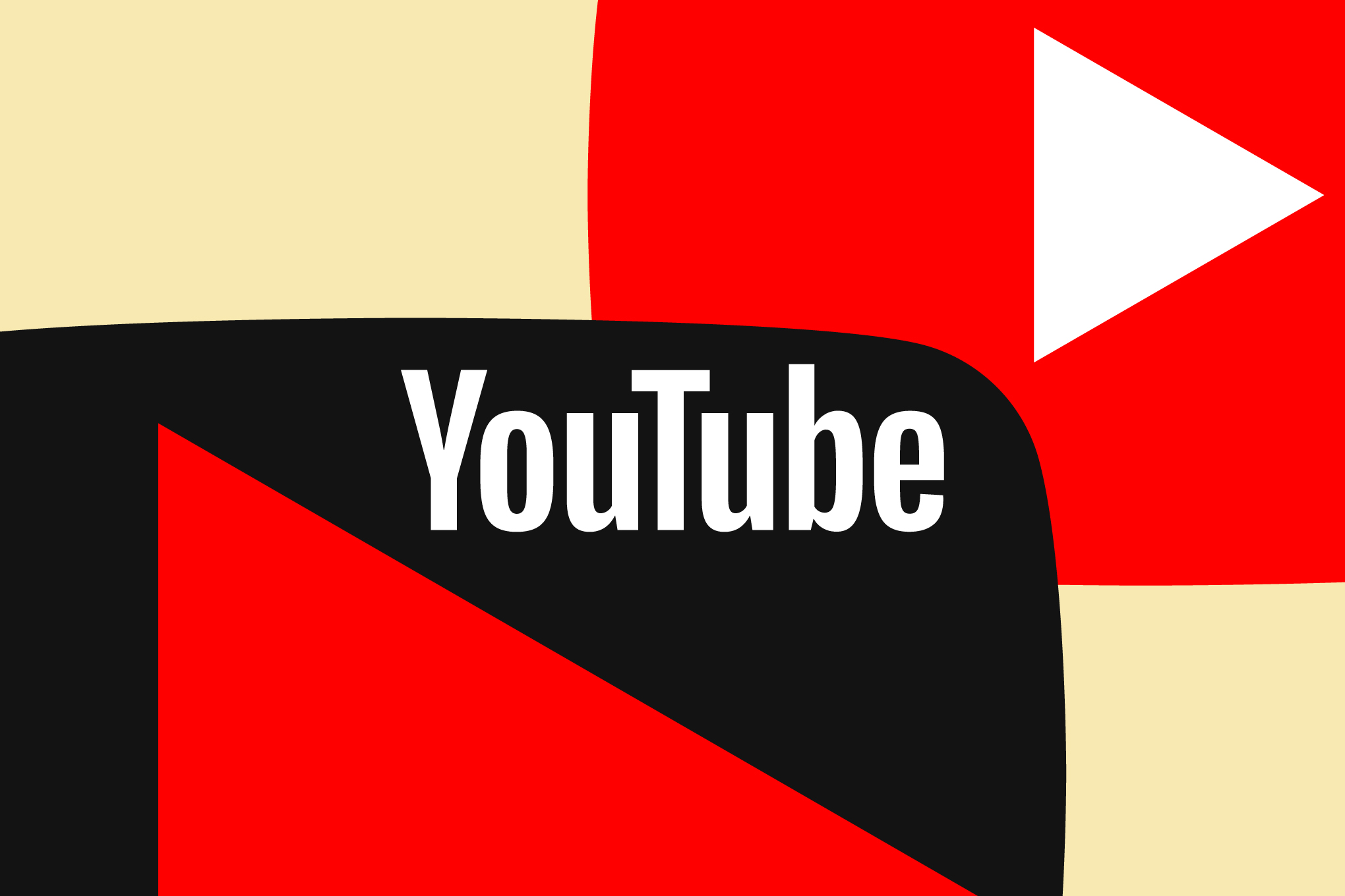An illustration of the YouTube logo
