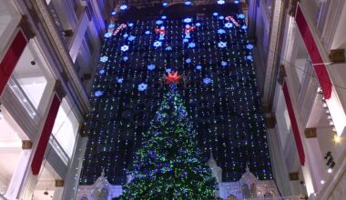 Wanamaker Light Show returns for 2025 holiday season
