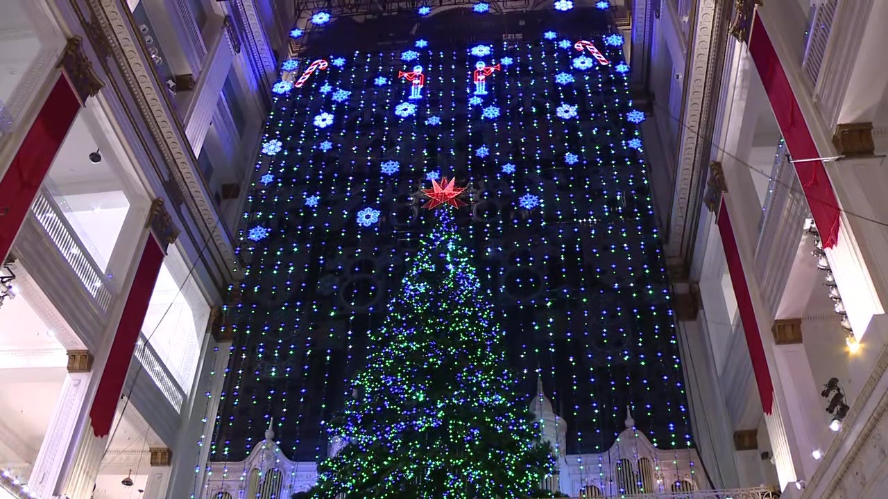 Wanamaker Light Show returns for 2025 holiday season