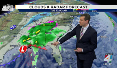 Meteorologist Chris Holtzman has your Friday evening forecast