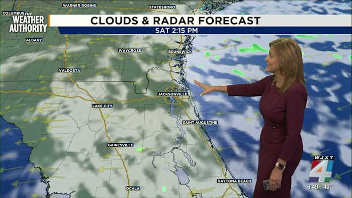Meteorologist Michelle McCormick has your Saturday forecast