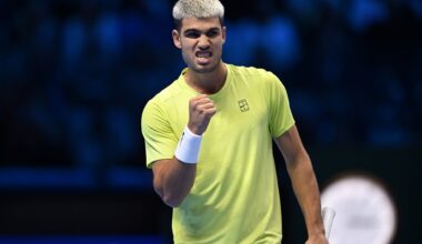 Carlos Alcaraz beats Novak Djokovic to ATP record but still falls short of Andy Murray
