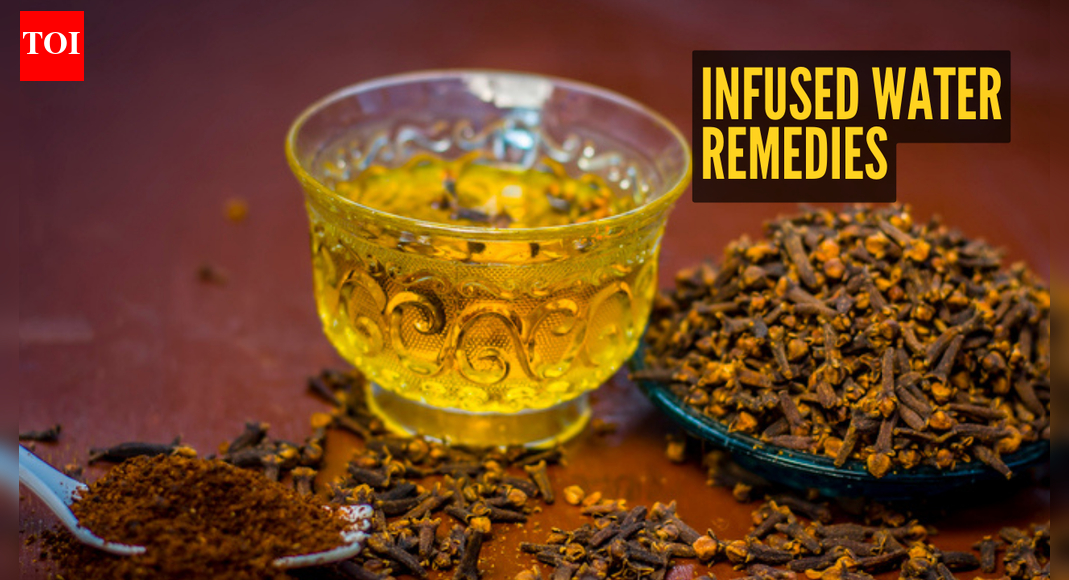4 infused water remedies for everyday health issues and how to make them at home