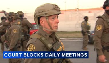 Court says Greg Bovino, Border Patrol commander, won't have to brief Judge Sara Ellison Chicago immigration operations
