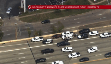 Suspect runs of out of gas after leading multi-agency chase through Houston's south side, police say