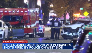 Chicago crime: Lamont Hill charged in stolen Cicero ambulance chase, crashes, shots fired by police on West Side, officials say